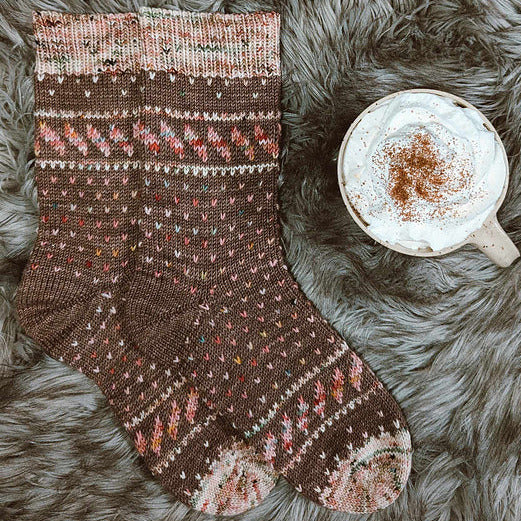 Hot chocolate's finishing sugar