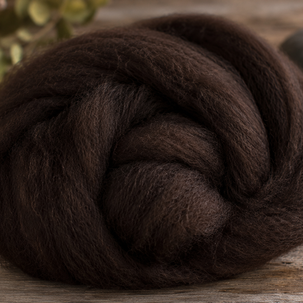 Fibre à filer Shetland locale cardée - 40 g